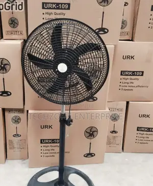 Fan - Black Urk 18" Inches Standing Fan