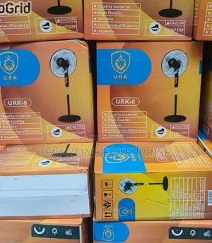 Urk 16 Inches Standing Fan With 3 Speeds