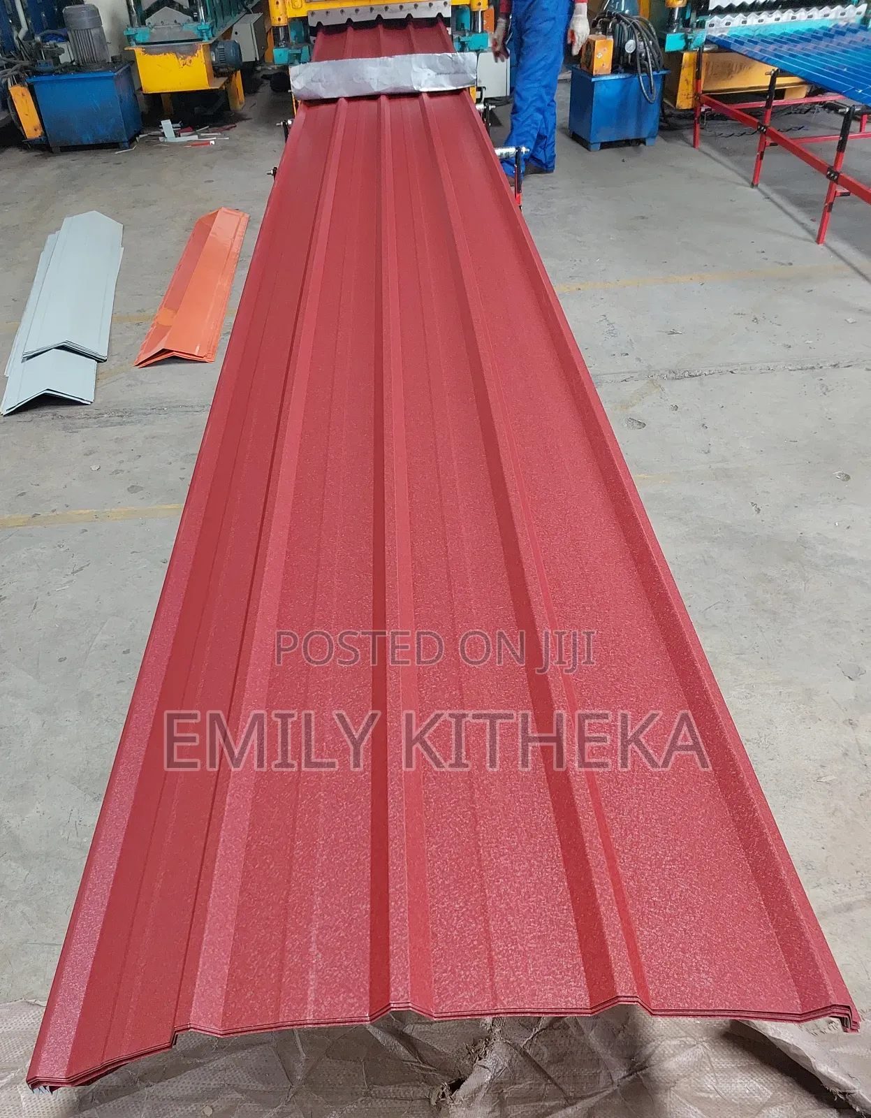 Box Profile Matte Maroon 30 Gauge