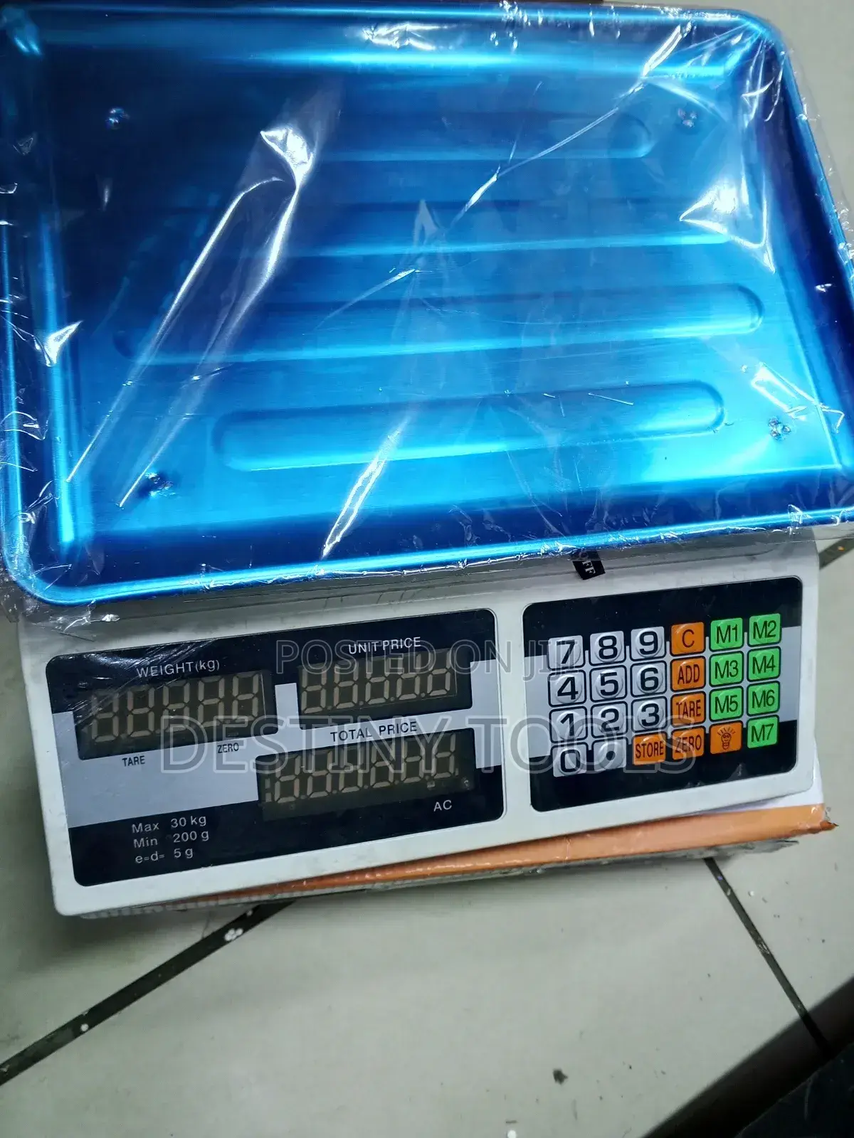 Electronic Pricing Computing Scale
