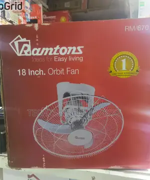 Ramtons Rm670 18′′ Inch Orbit Fans With 3 Blades