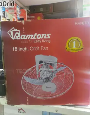 Fan - Ramtons Rm670 18′′ Inch White Orbit Fans