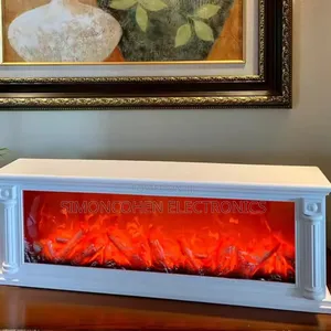 Led Flame Fireplace Lantern