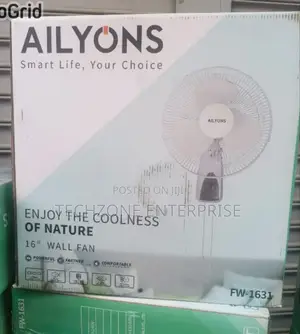 Ailyons Fw1631 16′′ Wall Fans With 3 Speed Control