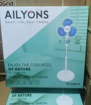 Ailyons 16 Inch Standing Fan With Quiet Operation