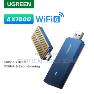 Ugreen Ax1800 Dual- Band Wireless Usb Adapter