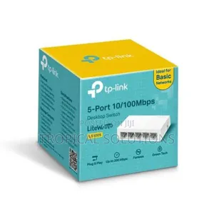 Tp-Link 5 Port 10/100mbps Desktop Switch Tl-Ls1005