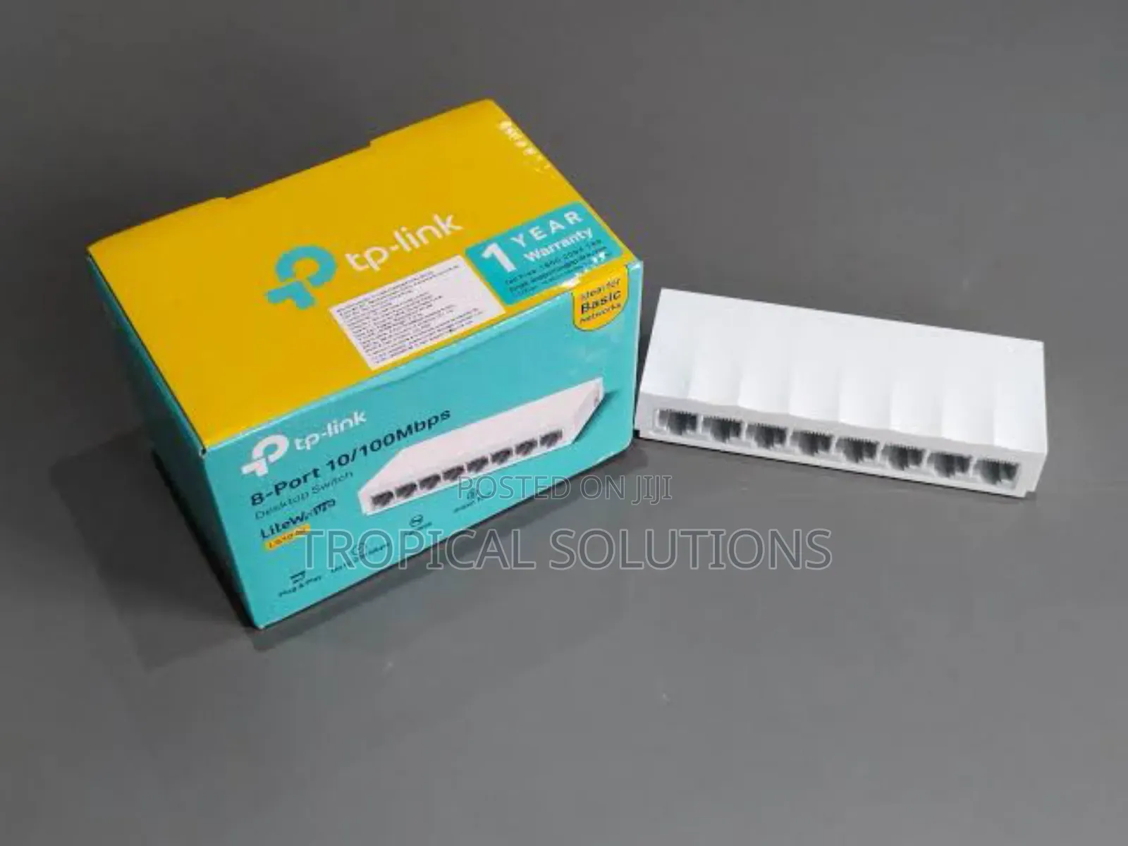Tp-Link 8 Port 10/100mbps Tl-Ls1008 Desktop Switch