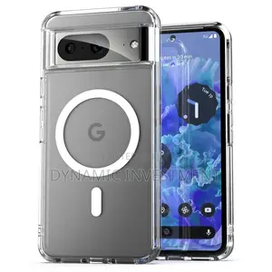 Google Pixel 8 Case Magsafe Clear Crystal Clear Cover !!