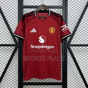 Sleek Manchester United Jersey Home 25/26.
