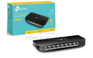Tp-Link 8 Port 10/1000mbps Gigabit Desktop Switch Tl-Sg1008d