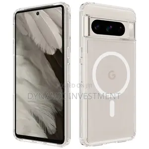 Google Pixel 8 Magsafe Clear Acrylic Case/Cover -Transparent
