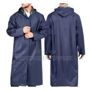 Unisex Heavy Duty Rain Coat With Lining