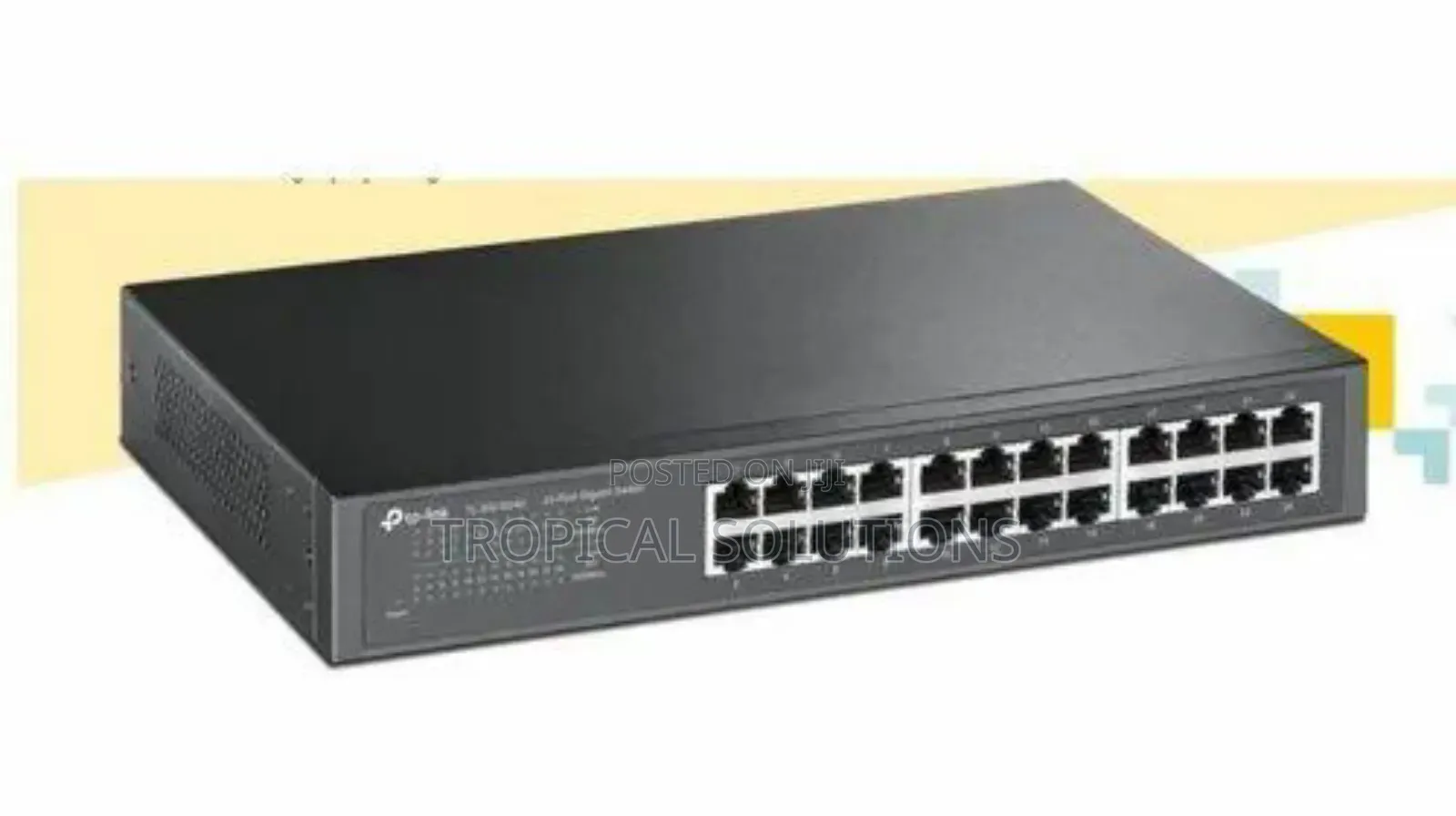 TP-Link 24port 10/1000mbps Gigabit Switch Tl-Sg1024d