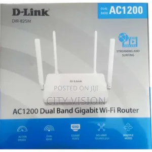 D-Link Ac1200 Dual Band Gigabit Wifi 5 Router Dir-825m
