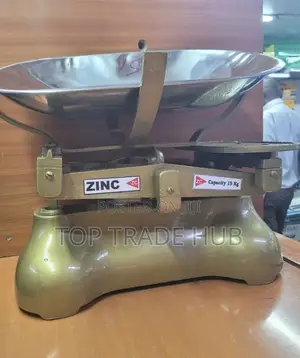 Brand New Zinc Beam Scale 15 KGS Max Load With 7 Stones