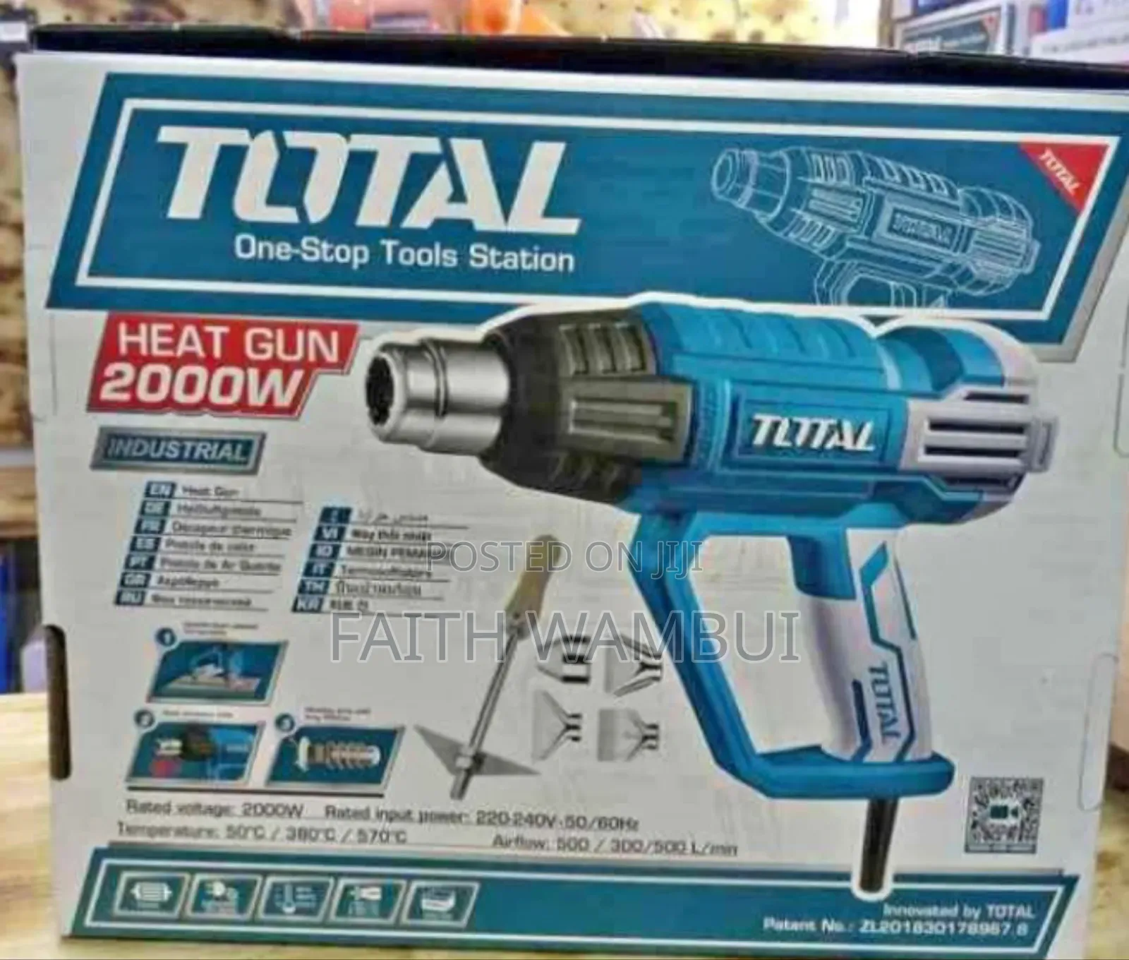 2000 Watts Total Heat Gun/Heat Gun 2000 Watts