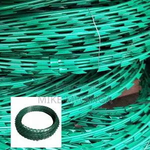 High-Tensile PVC Coated Galvanized Razor Wire