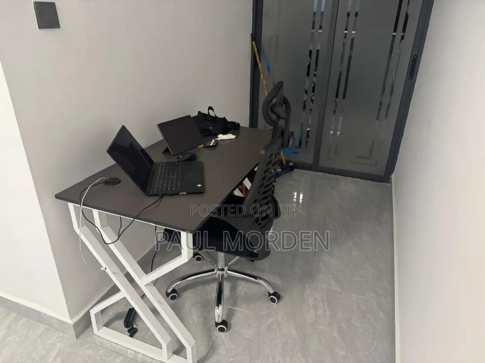 Office Stand+Office Headrest Chair