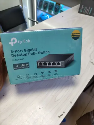 Tp-Link 5-Port Gigabit Desktop Switch With 4-Port Poe+