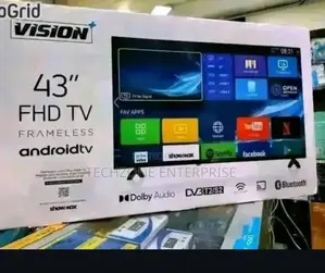 Vision Plus 43′′ Smart Android FHD 1080p Tv Dolby Audio