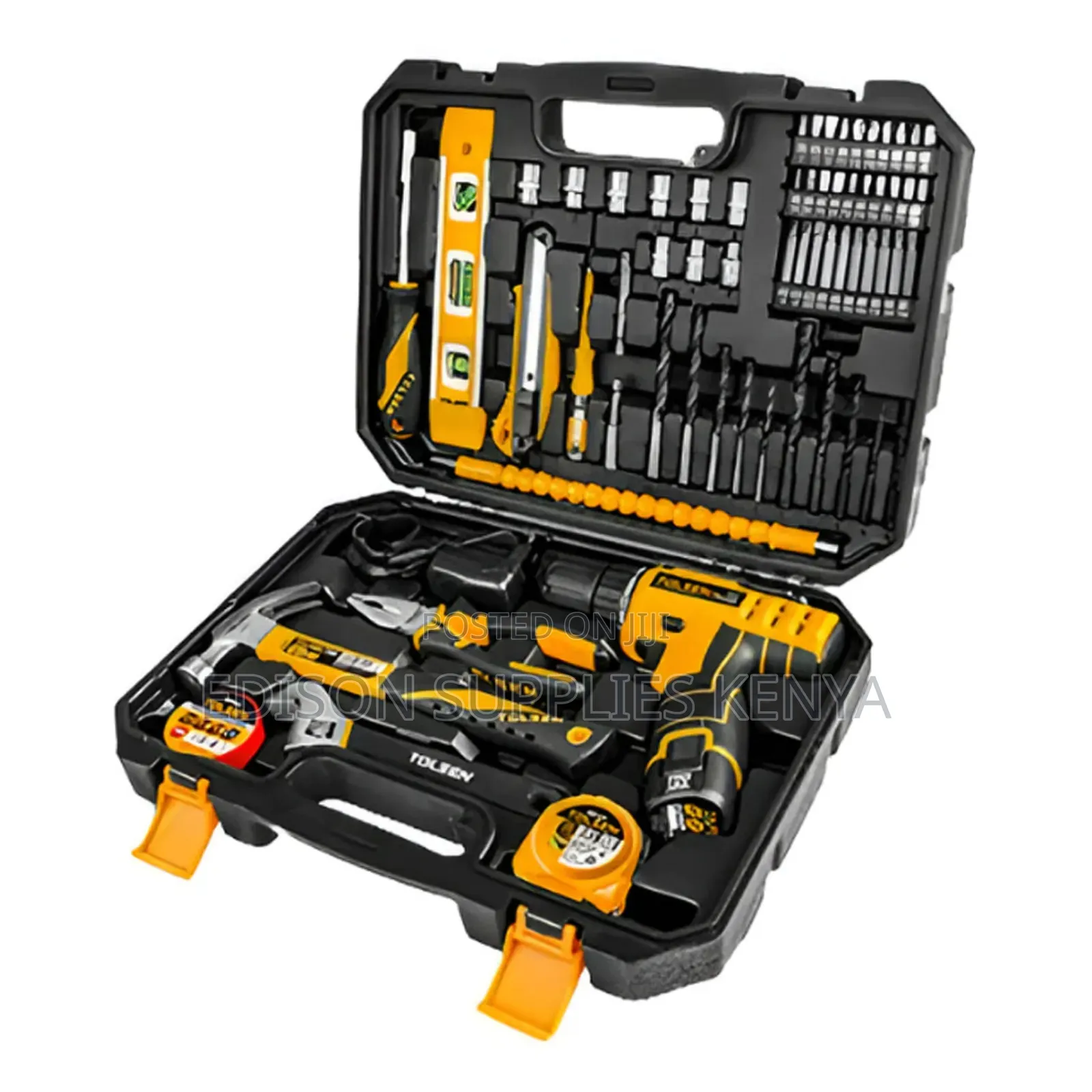Cordless Drill Tool Sets Tolsen 65pcs Household Tools Set Drills