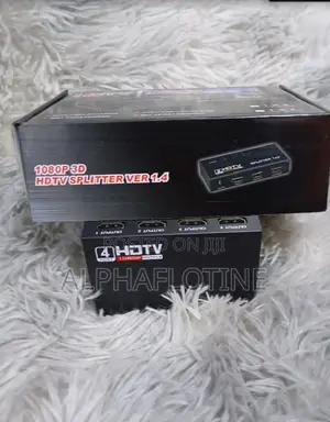 1x4 Hdmi Splitter, 1 in 4 Out Hdmi Splitter Audio Video Box