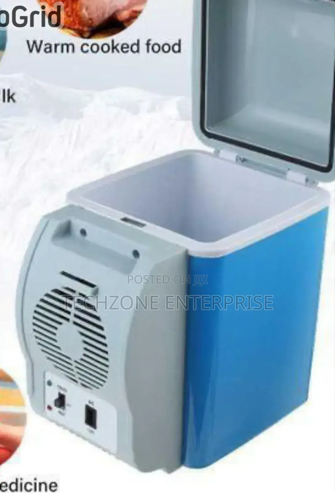 Generic 7.5l Car Mini Portable Fridge Refrigerator 