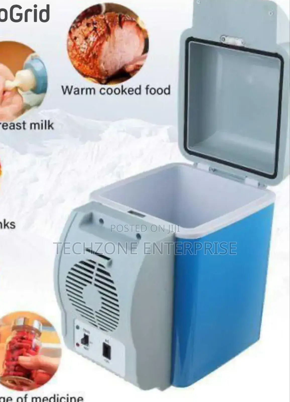 Generic 7.5 Litres Car Mini Portable Refrigerator 