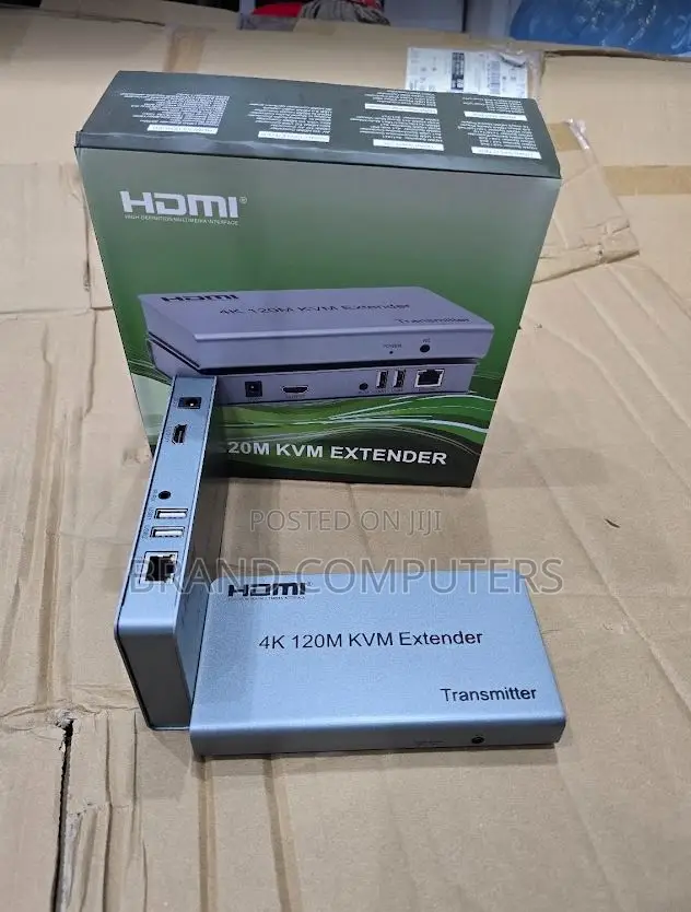  120m Hdmi KVM Extender Over Cat 6 With Usb Mouse