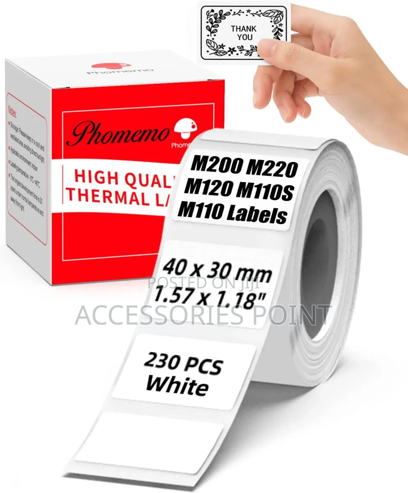 Phomemo M110 Barcode/Sticker/Label Printer-bluetooth~Inkless