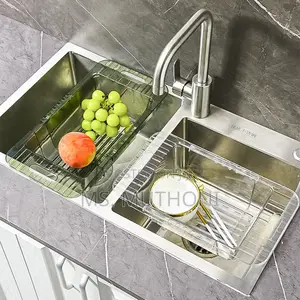Multifunctional Acrylic Over the Sink Colander/Drain Basket*