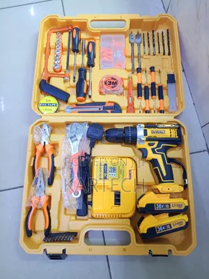 Dewalt Cordless Diy Toolset With Ac/Dc Adapter