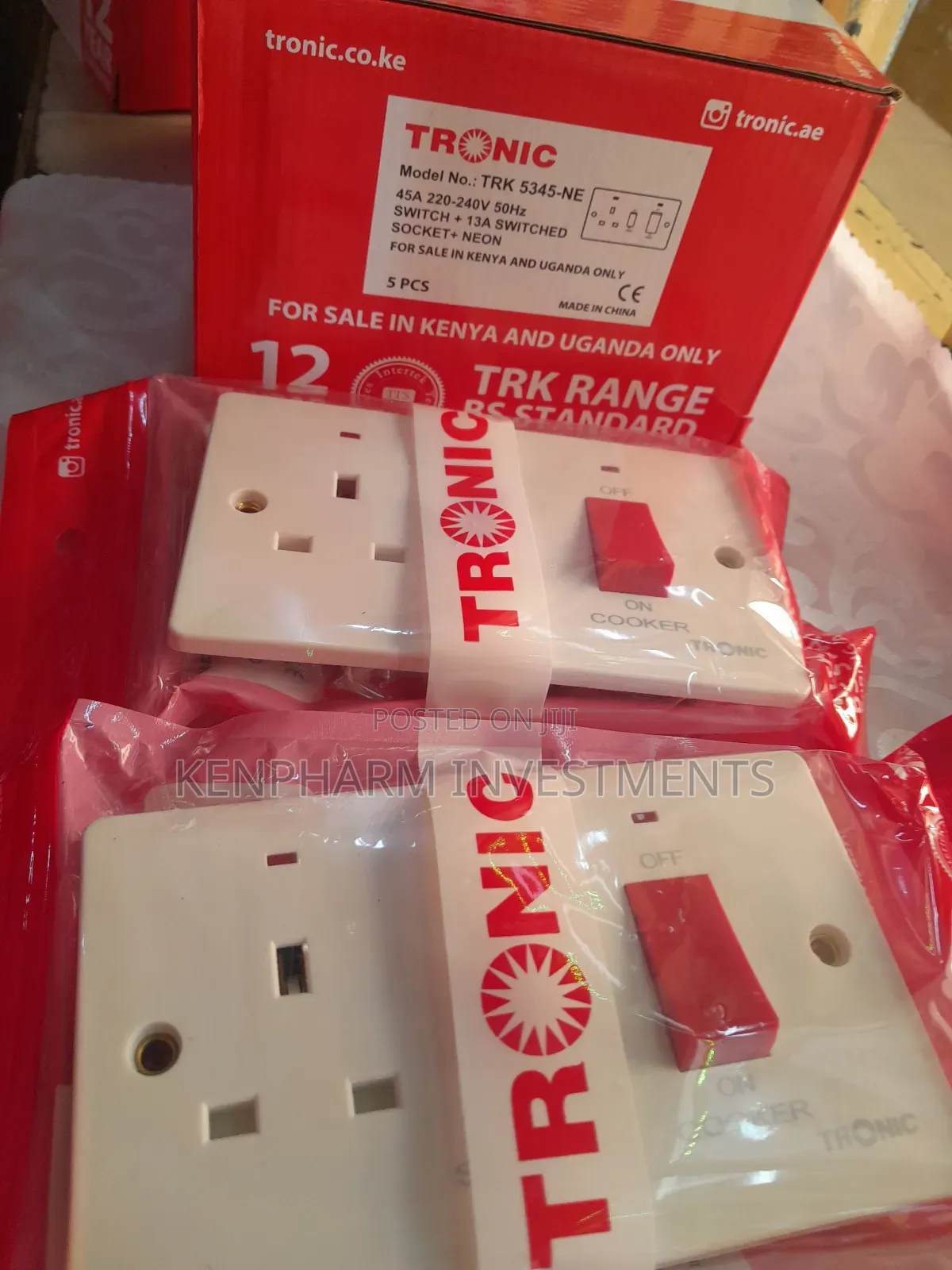 Tronic Electrical Cooker Socket; Tcs001