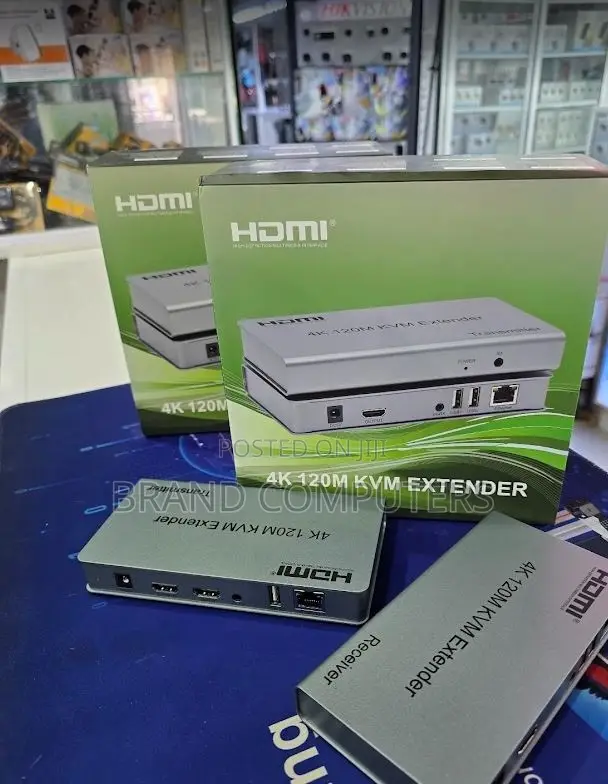 Hdmi 120m KVM Extender Cat 6 Cable