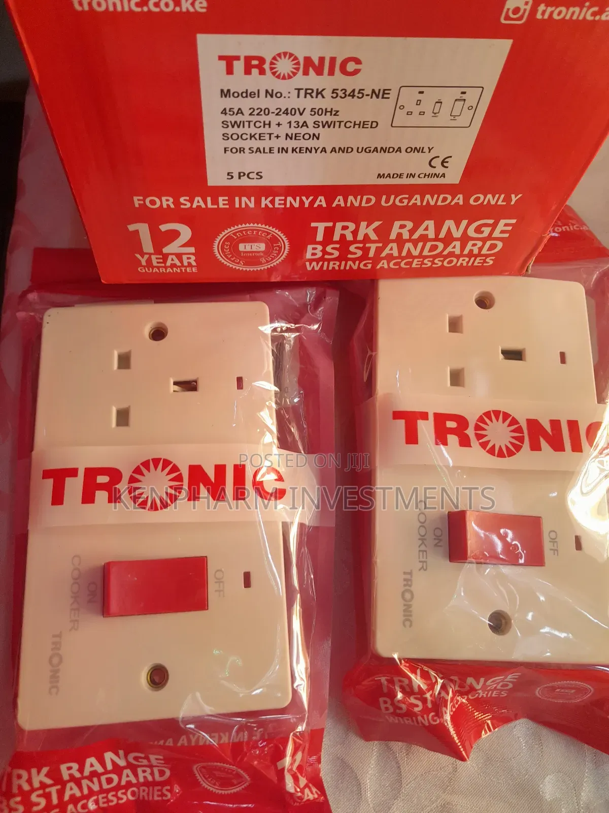 Cooker Socket, Cooker Unit; Tronic Trk004