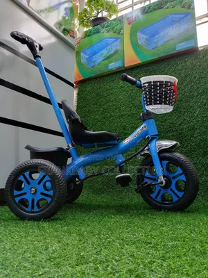 Kids Tricycle With Push Handle
