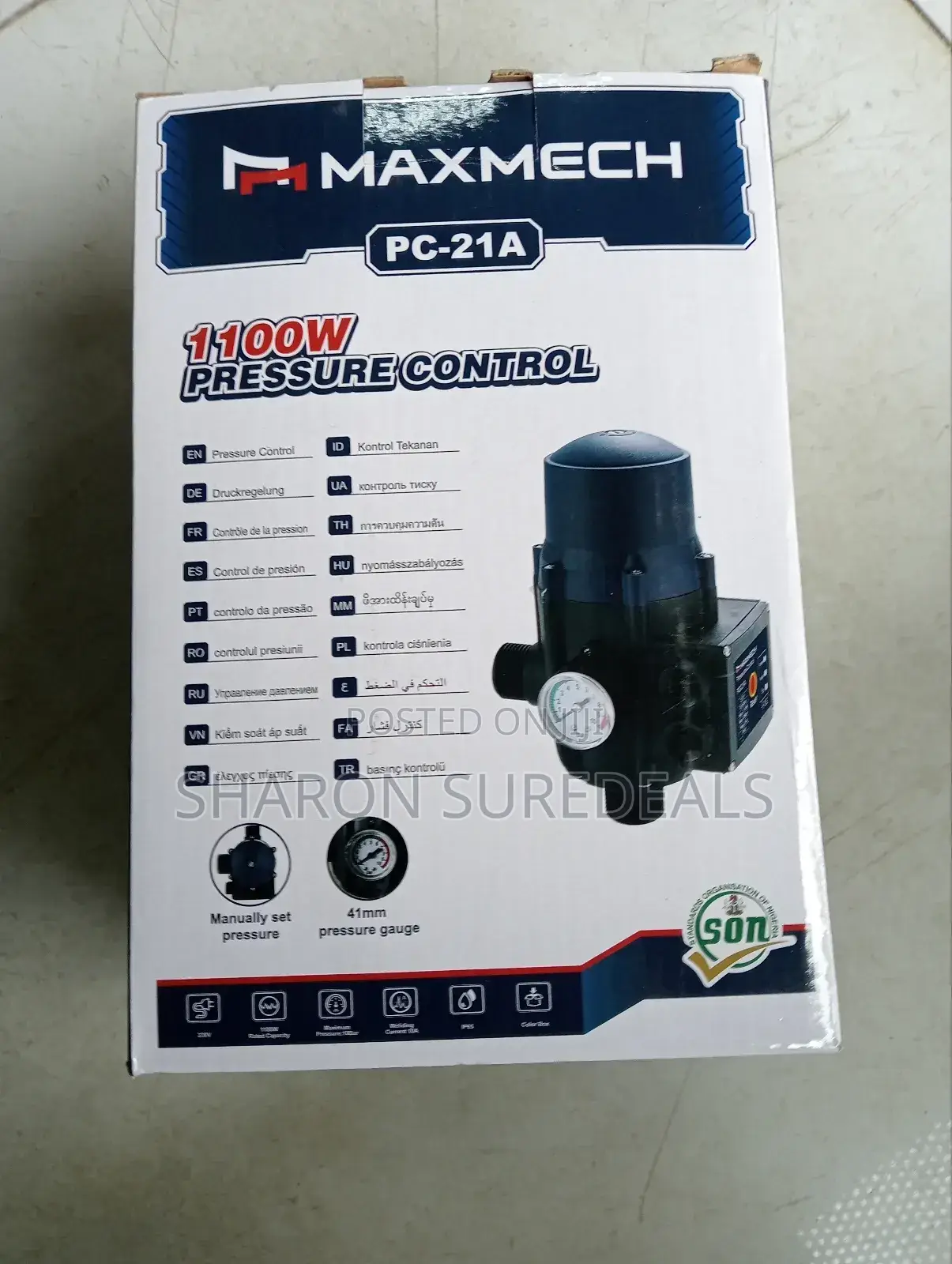 Maxmech New Arrival Pump Control Switch 1100w