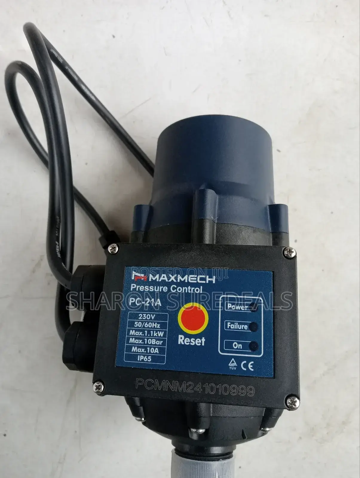 Maxmech Water Pressure Control Switch 1.1kw