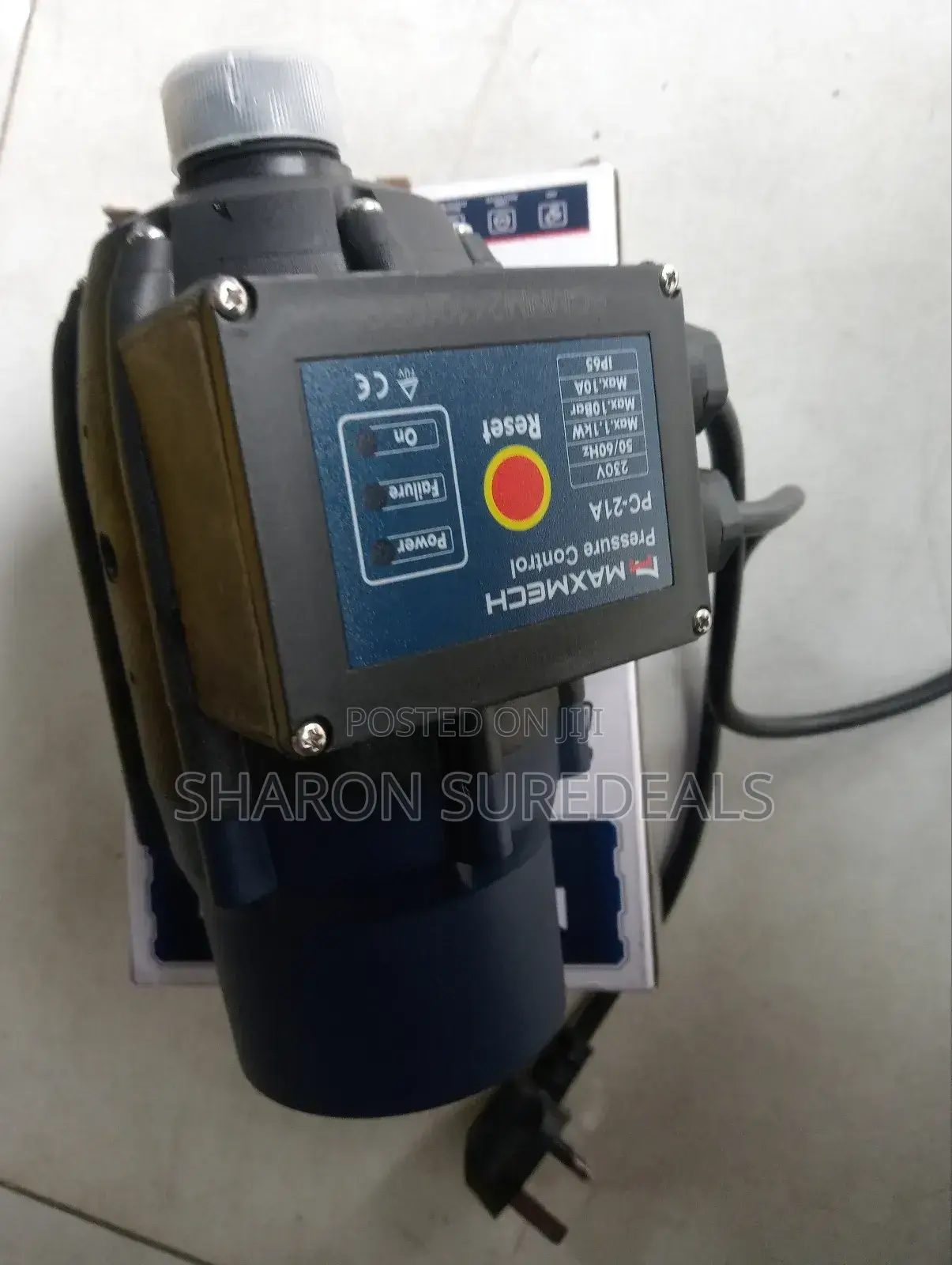 Best Quality Water Control Switch 1.1kw/Maxmech