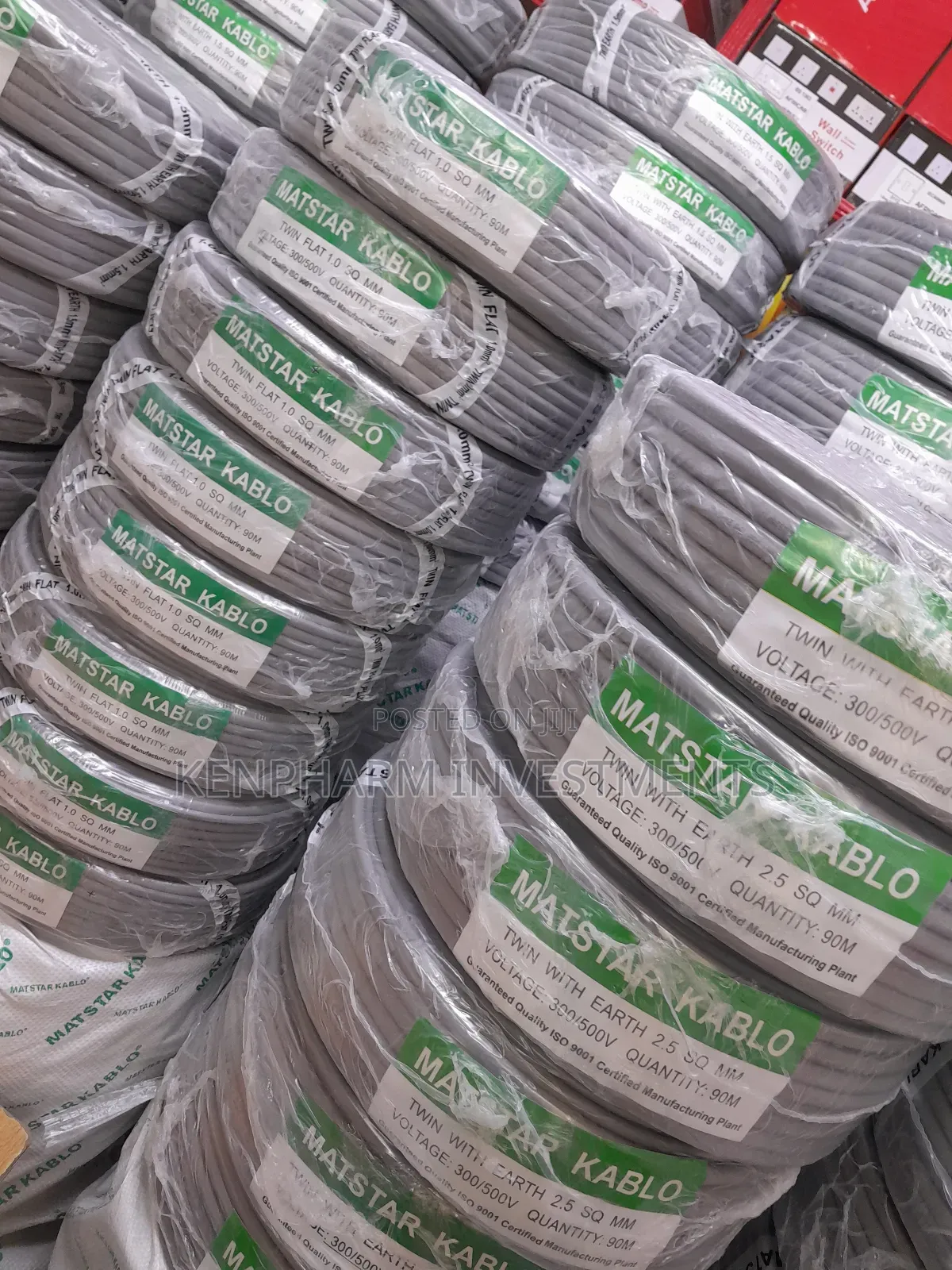Wiring Cables 2.5mm Twin With Earth 90 Meters; Mt8707