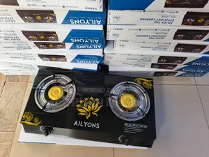 Ailyons Glass Top Double Burner Cooker