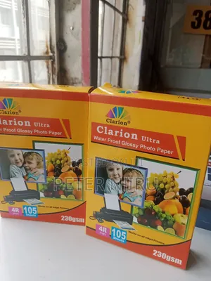 Clarion Water Proof Glossy Photo Paper - 4r ( 4* 6 in )