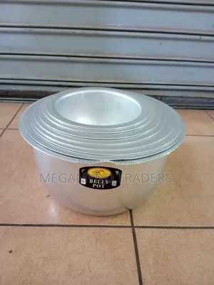 Aluminium Sufuria Set 8pc + 8pc Lid/Cooking Pot
