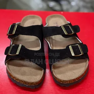 Sueded Leather Birkenstock Sandals