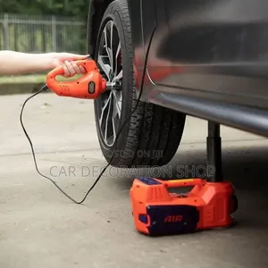 New 5ton Electric Jack With Wrench and Inflating Pump
