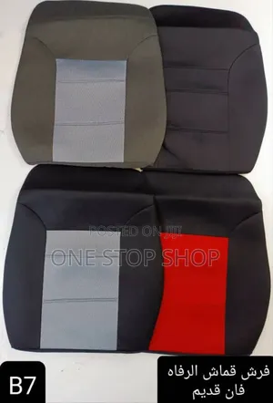 Washable Cloth 5 Seater Cars Seat Covers in Red,Grey,Black