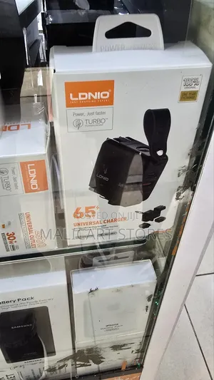 Ldnio 65w Fast Charging Universal Fast Charger Eu/Uk/Us