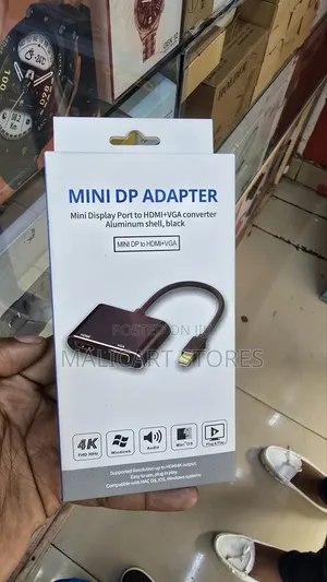 Mini Displayport to Hdmi + Vga Converter 0.15m