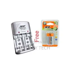 Multiple Power Rechargeable Battery Charger-Aa/Aaa 9v Batter